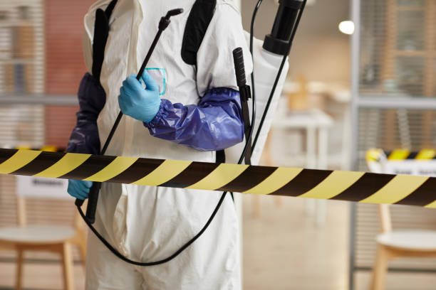 Professional Blood Cleanup technician working in Commerce City, CO